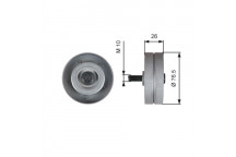 TENSIONER ASTRA-CORSA-ZAFIRA ETC 00-15