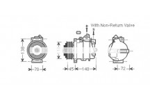 CMPRSSR MERC C CLS E SLK CLASS 07-17