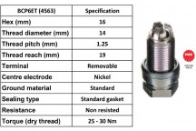 Spark Plug Alfa Romeo Citroen Peugeot Renault 87-96