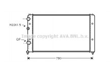RADIATOR VW 88-97