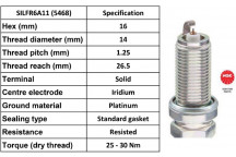 Spark Plug Fiat Subaru Suzuki 06-15