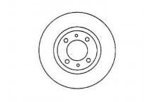 PR BRK DISC R RENA LAGUNA SAFRANE 92-00