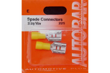Autobar Female Spades 6.3mm 35 Amp Pack of 2