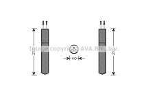 REC DRYER CITR RENA C5 PEUG 407 607 06-11