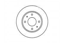 PR BRK DISC FT MITS CARISMA VOLV S40 V40 93-06