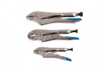 Laser Tools 7053 3 Piece Locking Grip Wrench Set