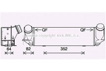 INTERCOOLER BMW 520I 528I 11-20