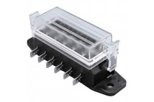 Pearl Automotive PWN714 Fuse Box - 6-Way Standard Blade Fuse