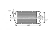 INTERCOOLER LH PORSCHE 911 09-14
