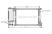 RAD BMW 520I 525I 525IX 92-92