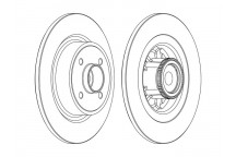 SGL BRK DISC R SCENIC 97-03