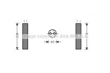 RECEIVER DRYER SUZU IGNIS 00-08