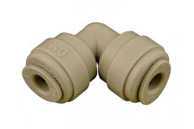 Laser Tools 31086 Push-Fit Elbow Union 1/4in - Pack of 10