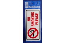 No Smoking Please Sticker