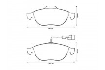 BRK PAD SET FT ALFA ROMEO FIAT 97-10