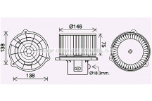 HEAT BLOWER HYUN ELANTRA LANTRA 01-07