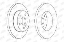 PR BRK DISC FT MERC V CLASS VITO 96-03