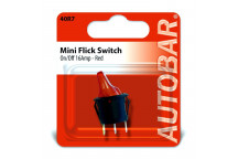 Autobar Mini Flick Switch Red