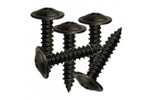 Pearl Automotive PWN545 Self-Tapping Screws - Black Flanged
