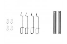 BRK PAD FITTING KIT CLIO 90-06