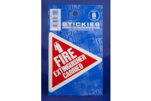 Fire Extinguisher Carried Sticker