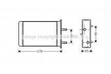 HEAT BLOWER LANCIA Y10 85-91