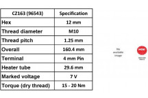 Glow Plug Mazda 12-20