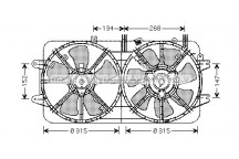 CLG FAN MAZD 626 97-02