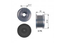 OVER RUNNING ALTERNATOR PULLEY BERLINGO 05-10