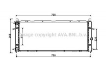 RADIATOR VW 90-03