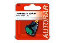 Autobar Mini Rocker Switch Green On/Off
