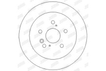 SINGLE BRK DISC R AVENSIS VERSO PREVIA 99-06