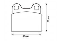 BRK PAD SET R ALFA BMW NISSAN VW VOLVO 47-14