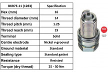 Spark Plug Mazda Nissan 92-05