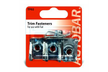 Autobar Trim Fasteners for Fiat Pack of 4
