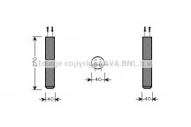 REC DRYER NISS MICRA 03-04