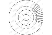 SGL BRK DISC FT FORD FOCUS 15-18