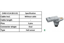 CAM SENSOR ALFA MITO FIAT 500 VAUX CORSA 03-20