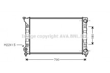 RADIATOR VW 88-97