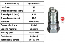 Spark Plug Ford Renault Lancia Volvo 76-99