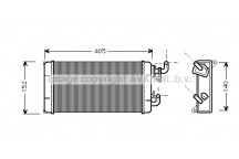HEAT EXCHANGER MERCEDES 88-96