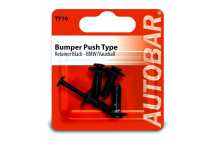Autobar Bumper Push?Type Retainer Black ? BMW/Vauxhall Pack
