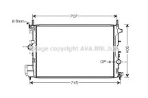 RAD FIAT CROMA 05-07