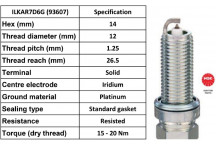 Spark Plug Alfa Romeo 09-20