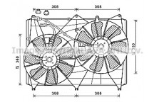 COOLING FAN GRAND VITARA 05 -