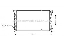 RADIATOR VW 88-97