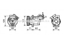 CMPRSSR DACIA DUSTER LOGAN SANDERO 12-20