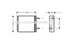 HEAT BLOWER VOLV 340 360 85-91