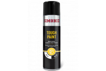 Simoniz SIMVHT51D Satin Black Tough Spray Paint 500ml - Hard