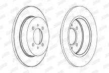 SGL BRK DISC R NISS ALMERA SUNNY 92-00